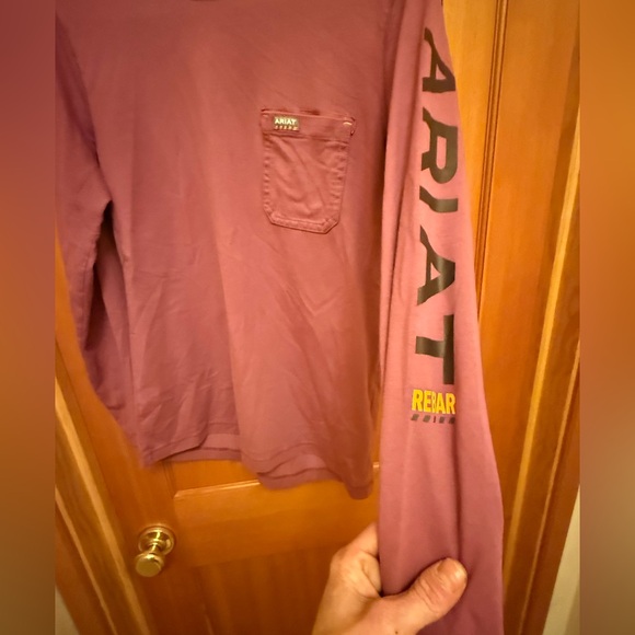 Ariat Women’s Rebar Cotton Strong Logo T-Shirt - Picture 3 of 10